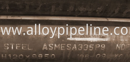 Alloy Steel pipe A335 P9